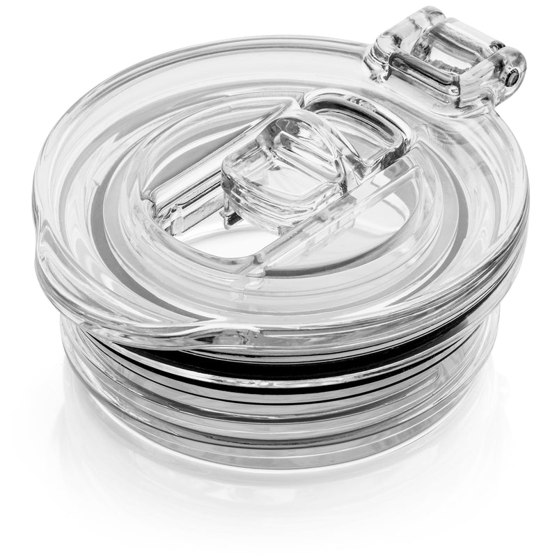 Champagne Flute Straw Lids | (Black, Purple and Clear) - Favorite Add-On