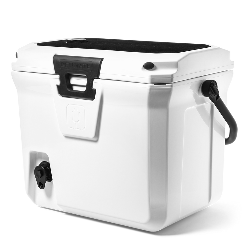 Br Tank 20-Quart Easy-Carry Cooler | Ice White - Simple Picnic