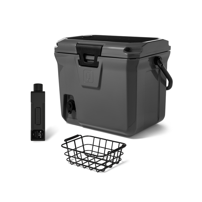 Br Tank 20-Quart Grab + Go Cooler Bundle | Charcoal - Signature Party