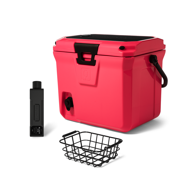 Br Tank 20-Quart Grab + Go Cooler Bundle | Neon Pink - Everyday Camp
