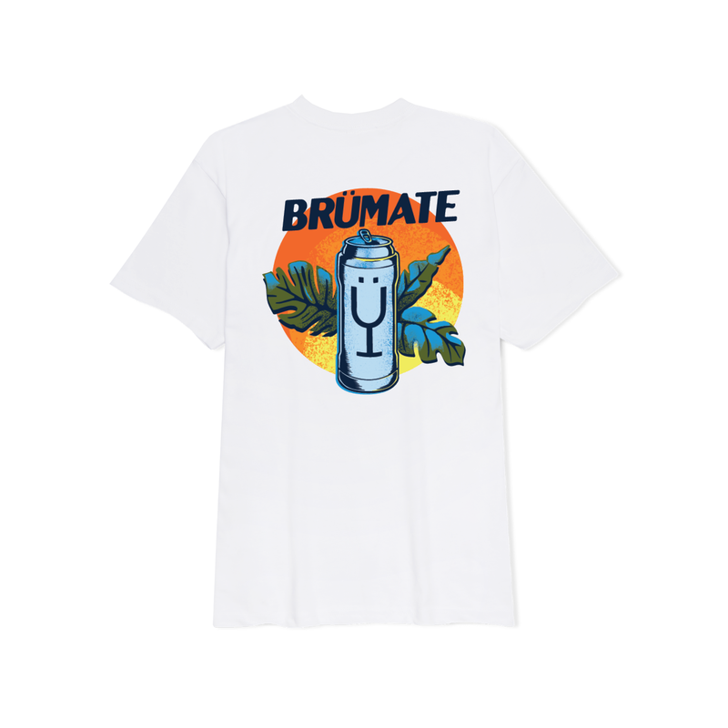 Summer Throwback Tee | White - All-Day Casual-Wear