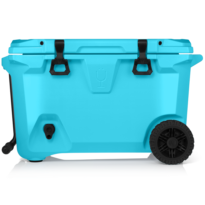 Br Tank 55-Quart Rolling Cooler | Electric Blue - Casual Outdoor