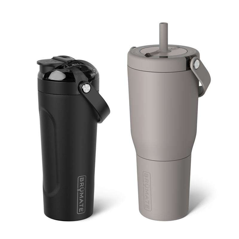 Fuel + Flow Bundle | Mocha & Matte Black | 35oz/25oz - Lightweight Cocktail