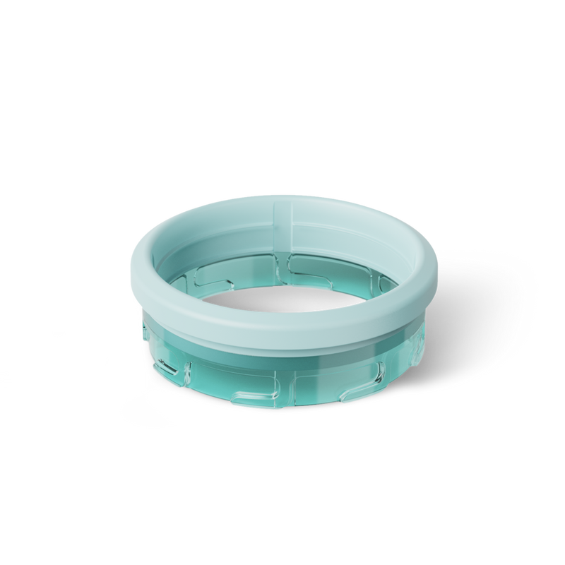 Hopsulator Trio OctaLock Gasket | Blue Agave - Clean Ready