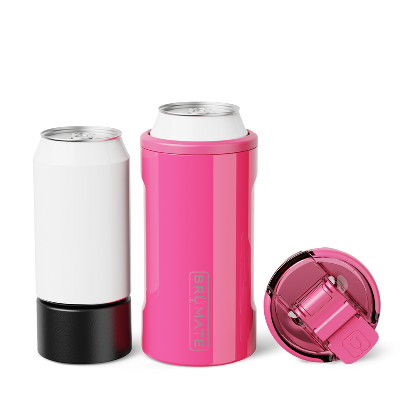 Hopsulator Trio | Neon Pink | 12/16oz Standard Cans - Patio Chill