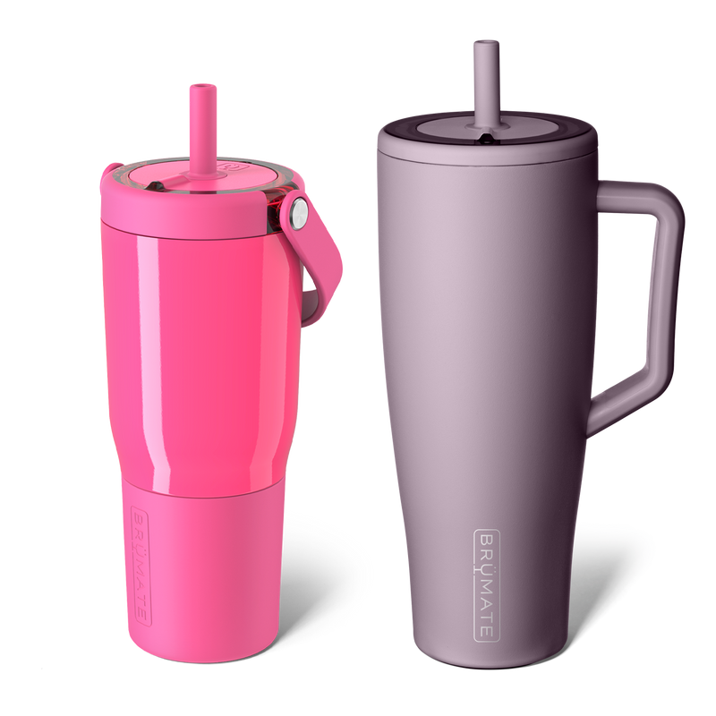 Resa 25oz + Era 40oz Bundle | Neon Pink & Lilac Dusk - Casual Refresh