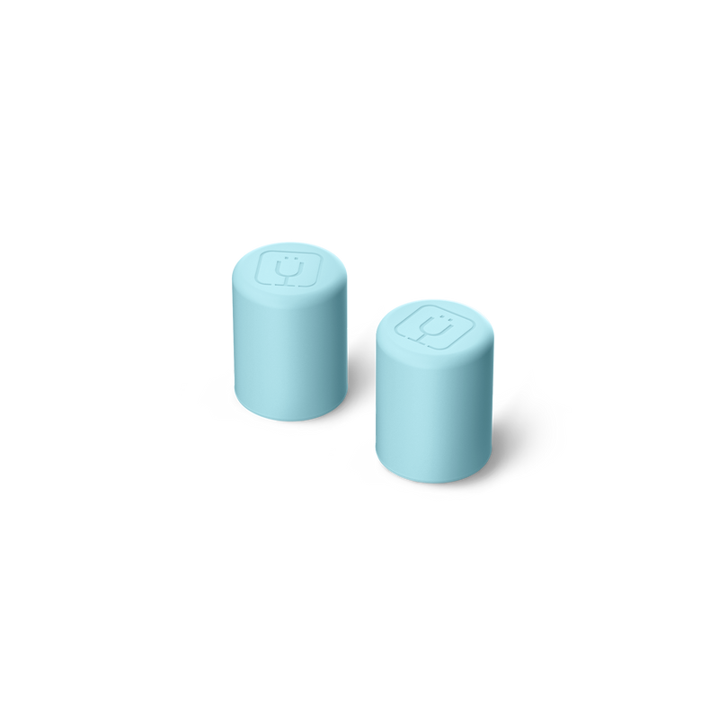 Magnetic Straw Cover | Glacier | 2-Pack - Original Convenience
