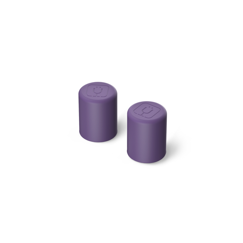 Magnetic Straw Cover | Dark Aura | 2-Pack - Chilled Travel-Kit