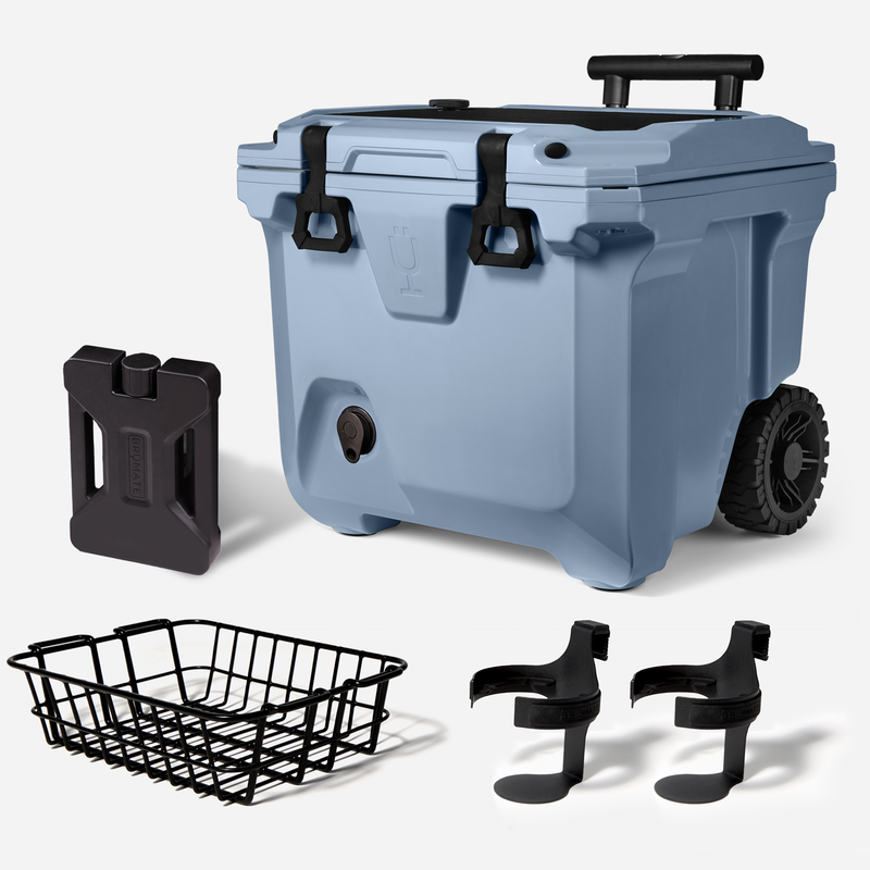 Br Tank 35-Quart Ultimate Day Trip Cooler Bundle | Denim - Modern Expedition