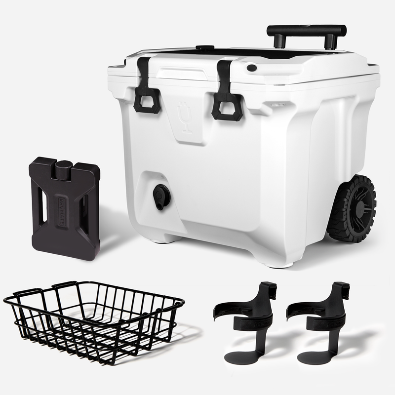 Br Tank 35-Quart Ultimate Day Trip Cooler Bundle | Ice White - Versatile Refresh
