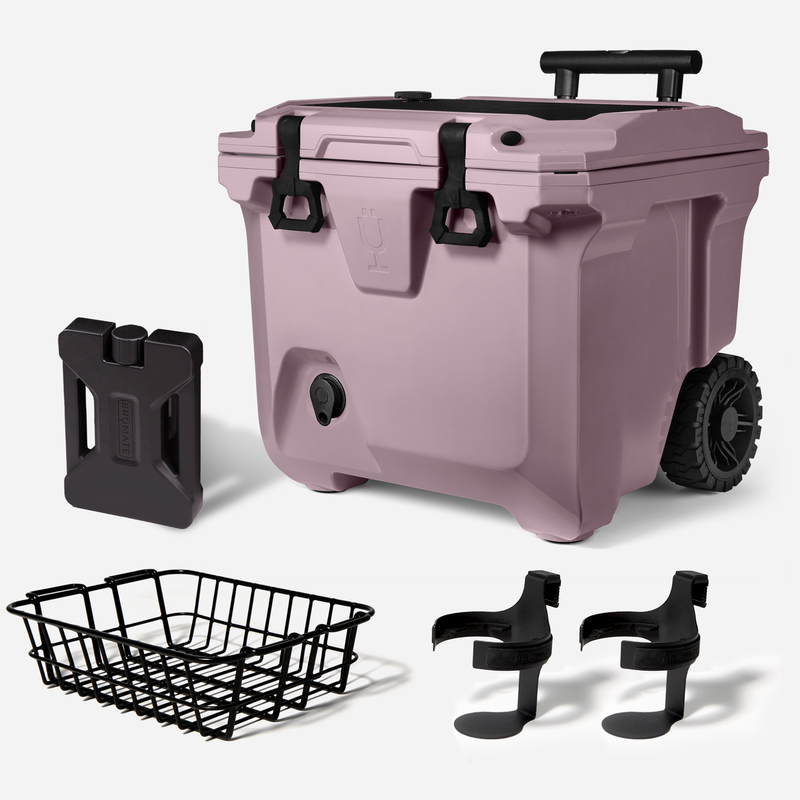Br Tank 35-Quart Ultimate Day Trip Cooler Bundle | Lilac Dusk - Smart Party