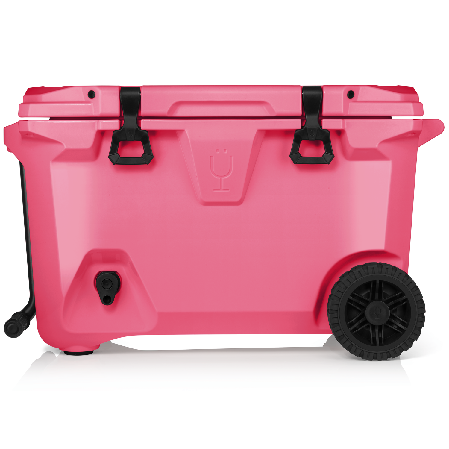 Br Tank 55-Quart Rolling Cooler | Neon Pink - All-Day Carry