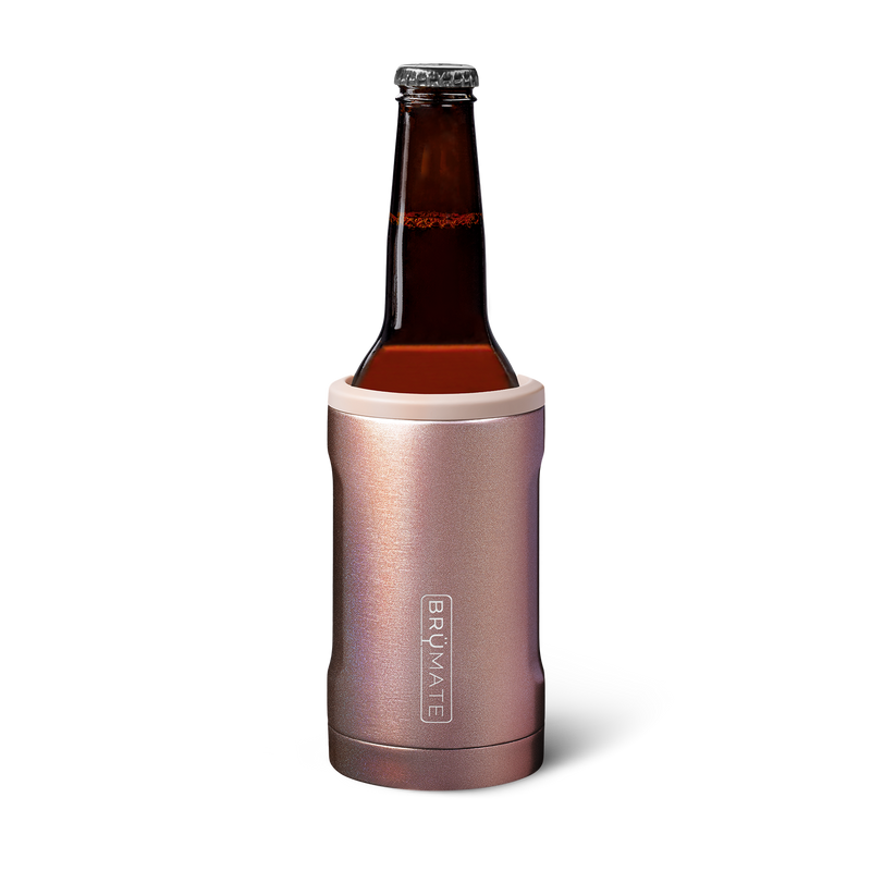 Hopsulator Bott'l | Glitter Rose Gold | 12oz Bottles - Favorite Party
