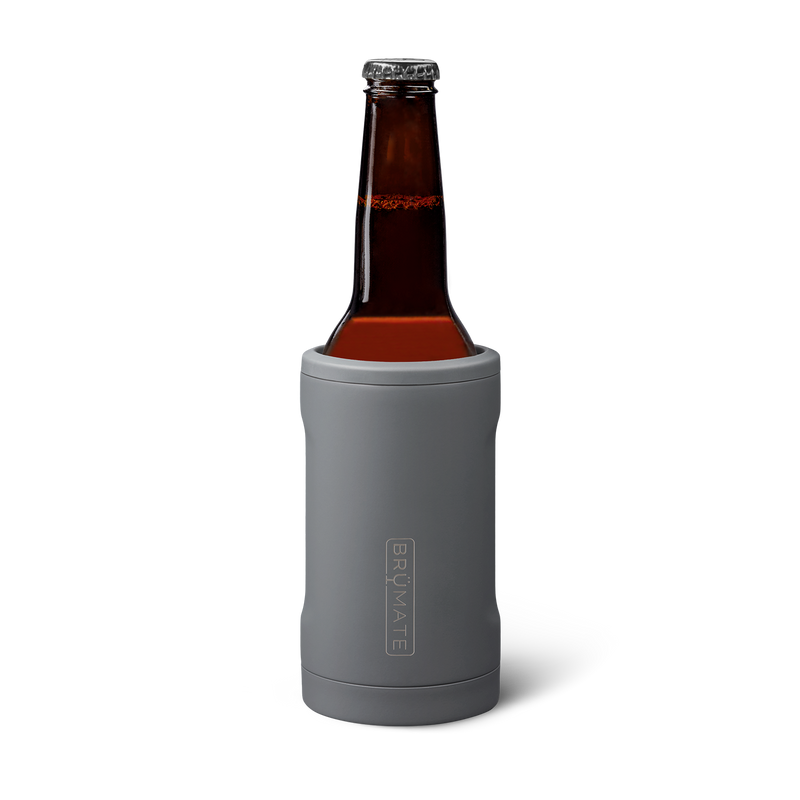 Hopsulator Bott'l | Matte Gray | 12oz Bottles - Signature Travel